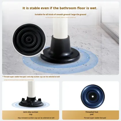Non-Slip Foot Pads for Folding Bath Chair