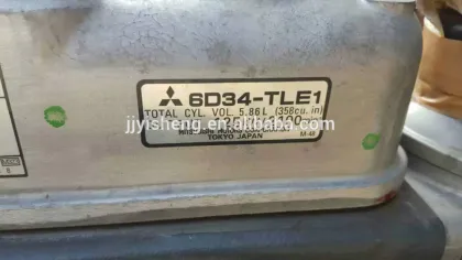 original Mitsubishi engine 6D34 engine assembly for kobelco excavators