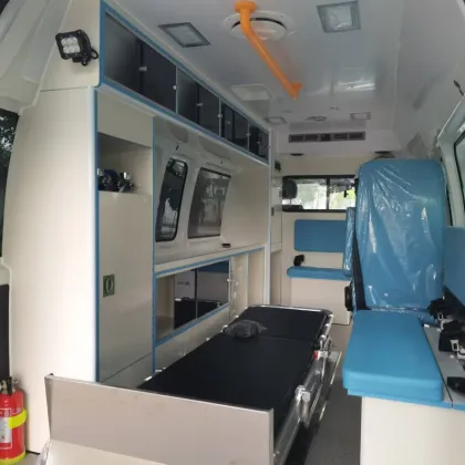 Lefthand drive petrol ambulance