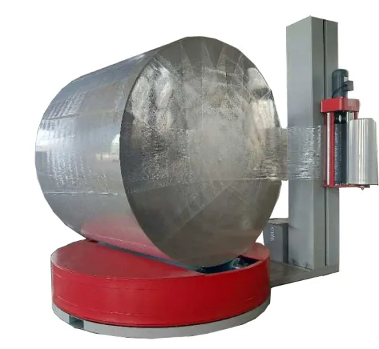 Paper Rolls Stretch Wrapper