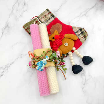 new product candle for christmas day holiday