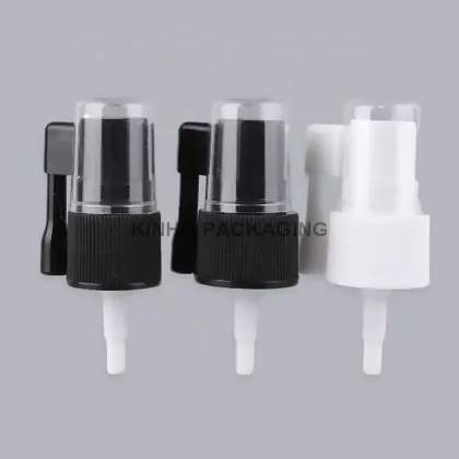 Medical Fine Mist Oral Mouth Throat Sprayer Atomizer with Cap and Long Nozzle