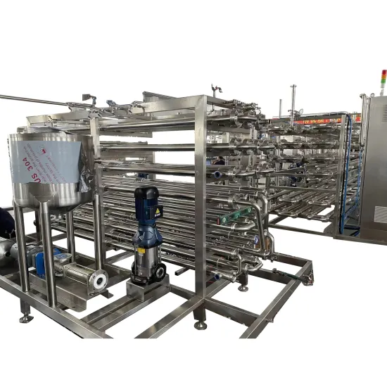 USA Authentication Automatic Tubular Sterilizer for Beverage Plants