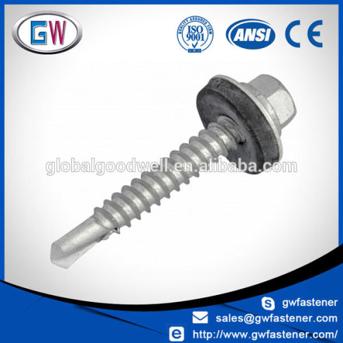 Hot Dipped Galvanised Hex Head Roofing Tek Screw