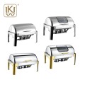 Equipo de cocina de Bain Marie/Bain Marie Golden Food Warmer