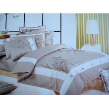 100% cotton 200 TC embroider bedding set