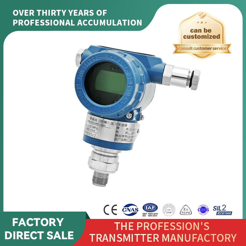 Transmițător de presiune din siliciu monocristalin