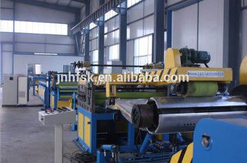 Cut To Length Line/Shearing Machine For hot-rolled carbon steel, silicon steel, tinplate, stainless steel