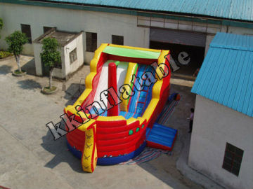 atttactive pirate theme inflatable slide