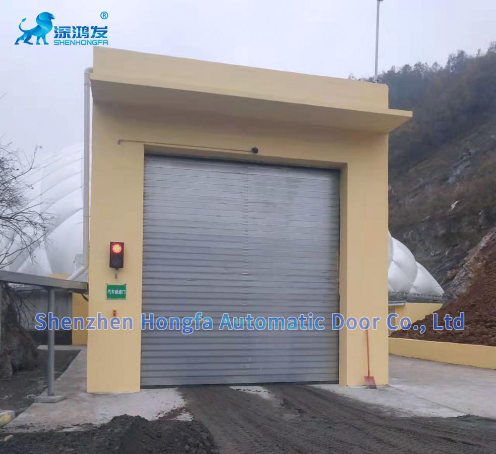 Cement Plant Spiral High Speed Roll Up Doors