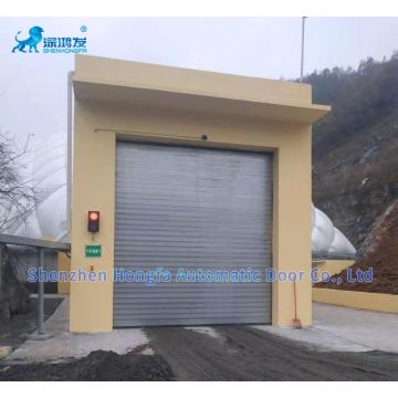 Automatic Aluminum Spiral High Speed Rolling Door