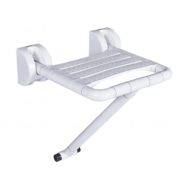 Wall-Mounted Folding Shower Seat for Bathroom Safety