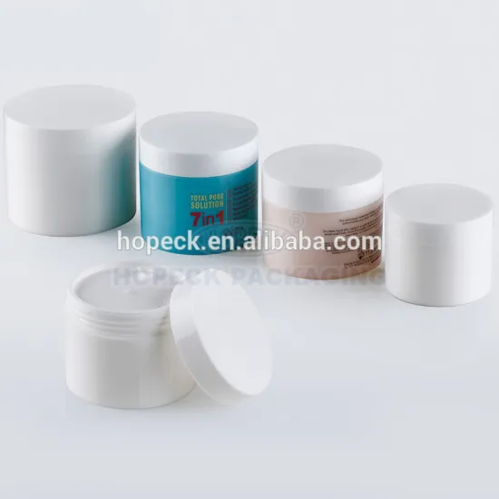 PP cream jar , single layer and double layer