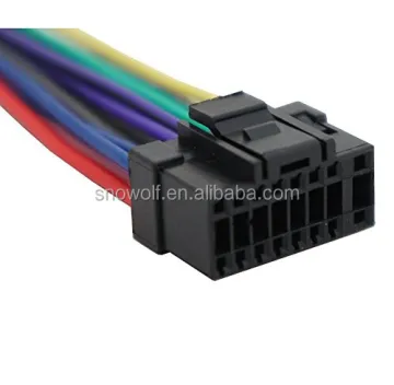 Harmony Audio HA-ALP16B: 16 Pin Radio Wire Harness for Alpine Replacement
