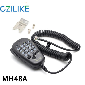 MH-48A6J 6 Pin Bobin Kablosu DTMF Hoparlör Yaesu Radyoları için Mikrofon FT-7800R FT-8800R FT-8900R FT-7900R FT-7100M1 FT-1900R