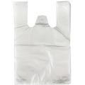 Large Clear Plastic Shopping Plastic Distributor Recycled Plastic Tote Bags in Bulk