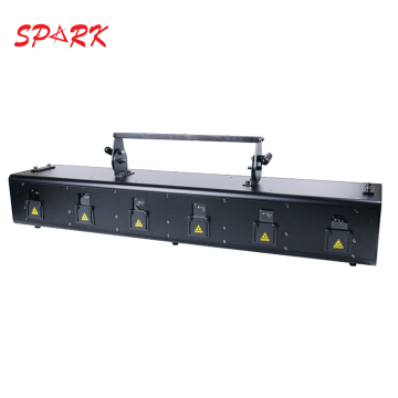 Laser Bar 6 Head 2000MW สำหรับเทศกาลเวทีคลับ