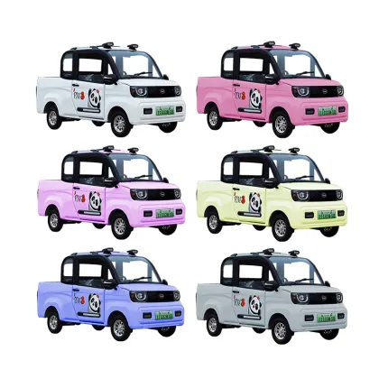 New Arrival: 4-Seater Mini Electric Pickup Truck Camper Electric Car