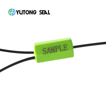 Tamper proof pull tight truck door cable seals
