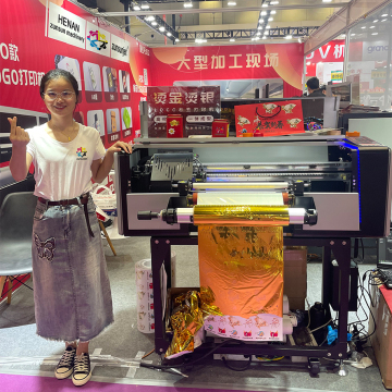 4 Επικεφαλής A2 Μέγεθος DTF UV PRINTER - Μηχανή εκτύπωσης κυλίνδρων
