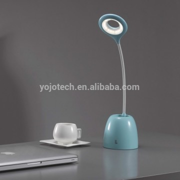 Portable luminaire touch table lamp with Pen Holder