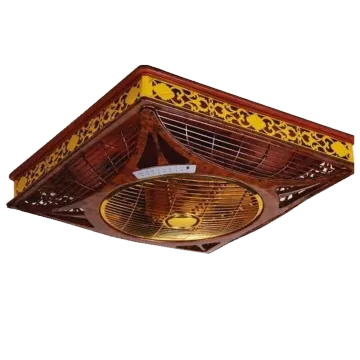 luxury ceiling box fan with 3 colors