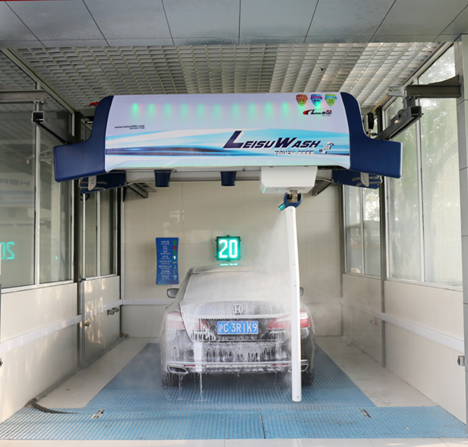 robot car wash touchless