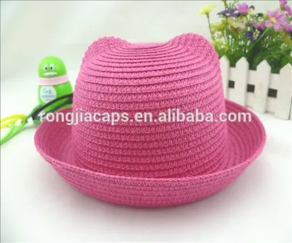 09170196 Fashion design lady' fedora hats