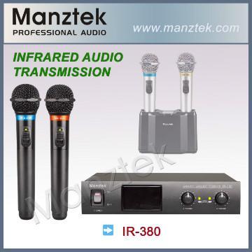 Manztek IR-380 Professional Infrared karaoke wireless microphone
