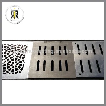 high quality cast stainless steel sewer grates