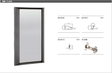 Premium Minimalist Aluminum Glass Cabinet Doors
