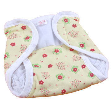 Baby cloth diapers, measures 32x33cm