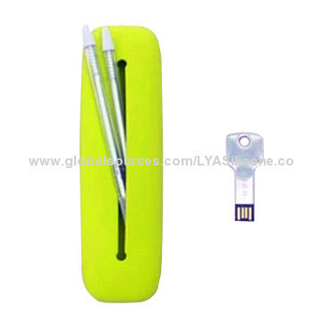 Multi-functional Useful Silicone Pen Case, Easy to Carry, OEM Orders Welcomed