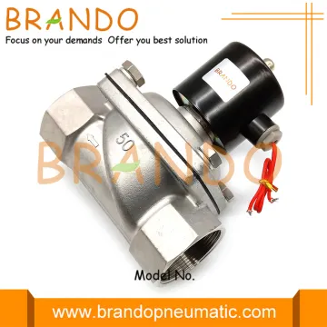 2S Series 2S500-50 2'' Stainless Steel Solenoid Valve