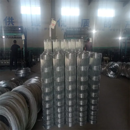 4 feet 330ft 1.5mm-2.5mm Hinge Joint Tight lock Fixed knot Farm Guard galvanized wire cattle deer sheep horse Field Fence mesh