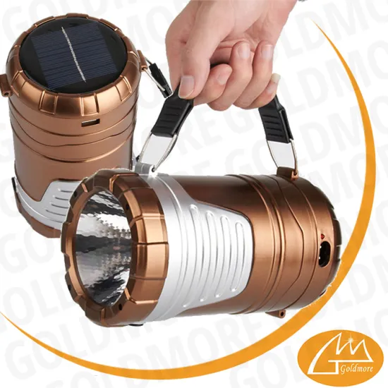 6 LED + 1W telescopic solar camping light, solar camping tent, solar lantern lights