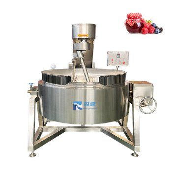 Affordable Automatic Fruit Jam Steam Jacketed Kettle Cooking Mixer