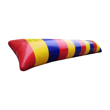 Inflatable Water Park: Floating Water Sports Equipment Including Trampolines and Bounce Pillows