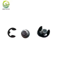 Flat Head Grooved Steel Pin for Precision Assembly