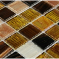 Non-slip Gold Line Glass Mosaic