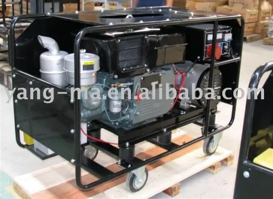 12KW water cooled single cylinder engine diesel power generator set