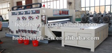 carton machinery high speed printing die cutter