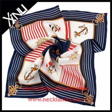 High Quality Women Wholesale Twill Digital Printing Silk Scarves