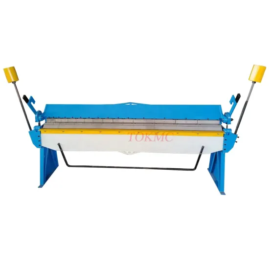 Manual Pan Box Brakes Sheet Metal Folding Machine for 2540mm Width