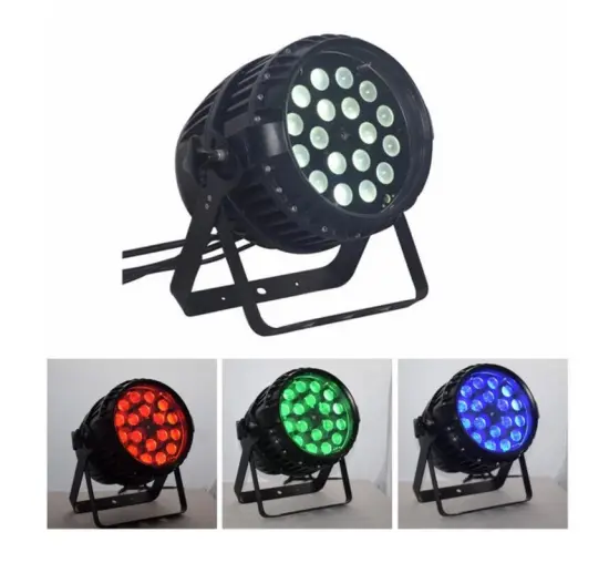 IP65 Outdoor 18*10W RGBW LED PAR Can with Zoom