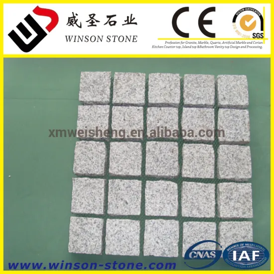 simple processing wholesale natural granite paving stone