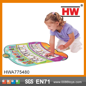 Educational Electric Touch And Learn Kids Learning Games Mat