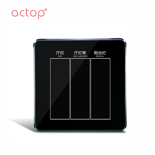 ACTOP nuevo diseño Smart hotel switch socket 2018