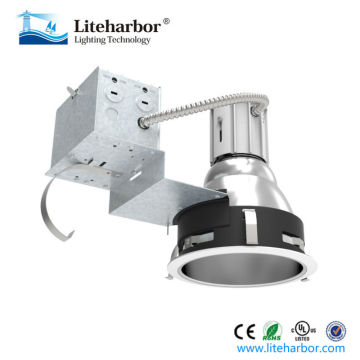 6 Inch Architectural Vertical Remodel Recessed LED Downlight With Housing