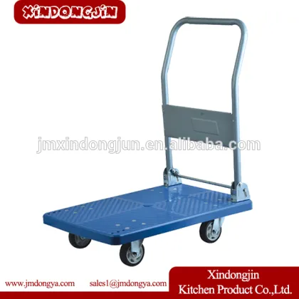 FT-A stainless steel fold away cheap stock trolley